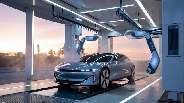 How Does a Touchless Car Wash Work?